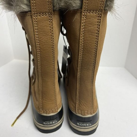 Sorel Women's Joan Of Arctic Waterproof Winter Boots Brown, Size 8M - Picture 4 of 6
